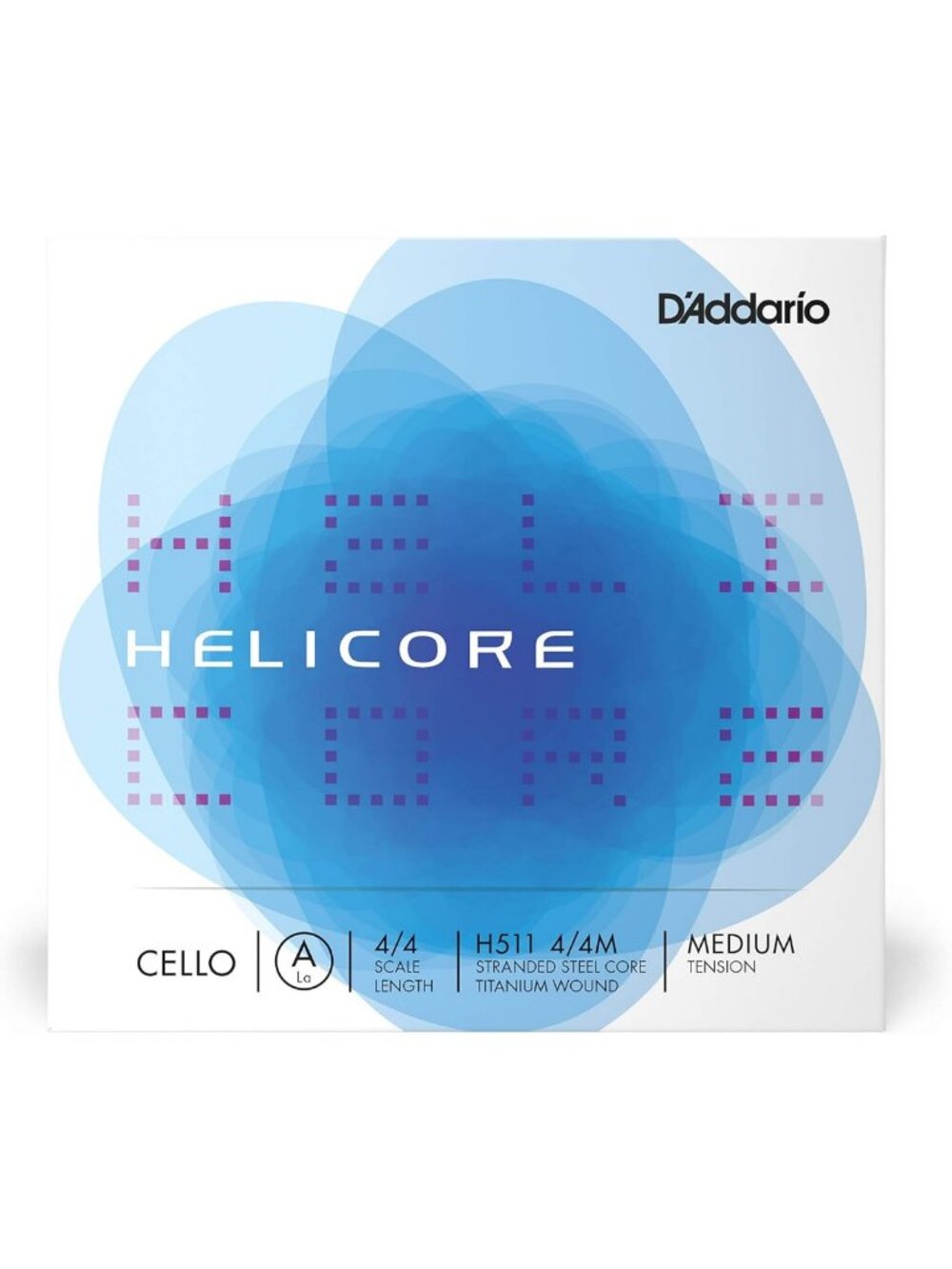 Medium Tension A String for 4/4 Cello | Warm Tone, Fast Response, Durable